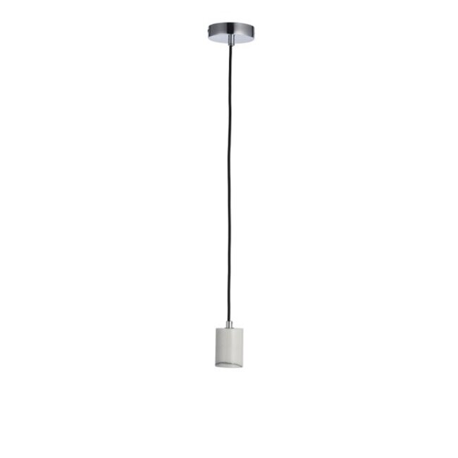 Otto Pendant 60W -  White Marble - Factory Second