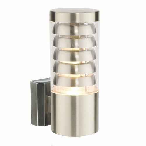 Tango 1LT Wall IP44 9.2W Warm White - Brushed Stainless Steel Tango 1LT Wall IP44 9.2W Warm White - Brushed Stainless Steel