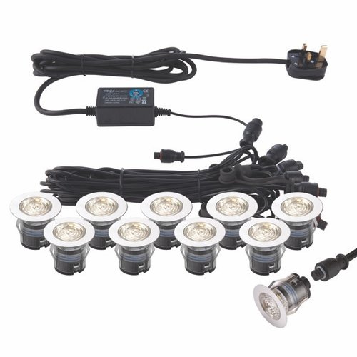 IkonPRO CCT 3000K/4000K 35mm Kit IP67 0.75W cct recessed - polished stainless steel IkonPRO CCT 3000K/4000K 35mm Kit IP67 0.75W cct recessed - polished stainless steel
