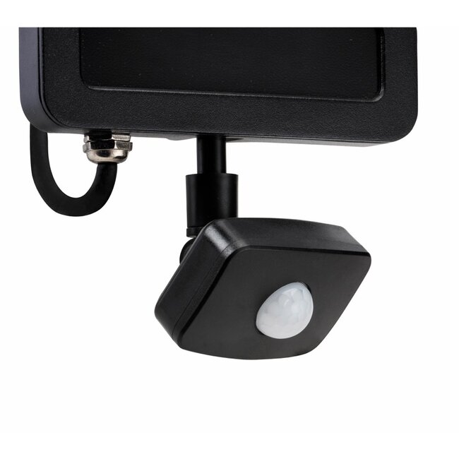 Surge 30W PIR LED Flood 4000K Black