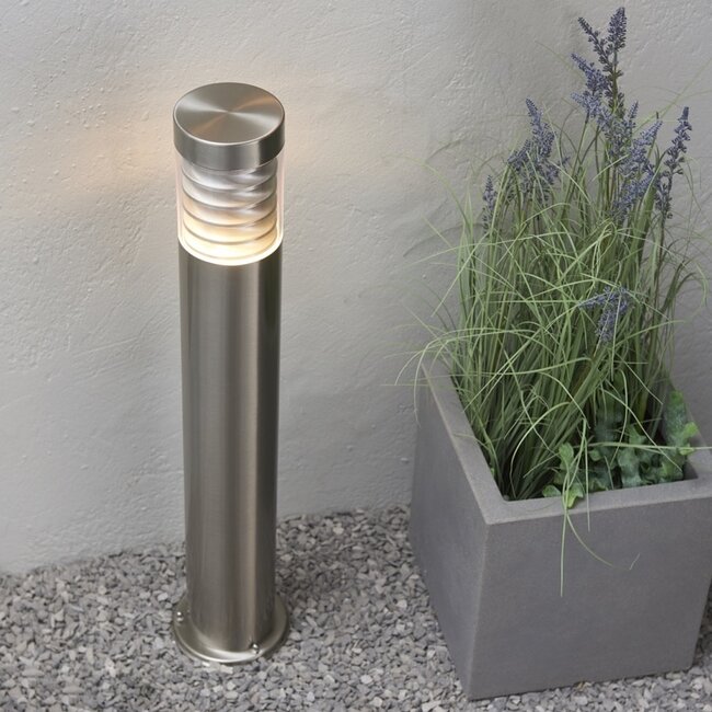 Equinox Bollard IP44 23W Floor - Marine Grade Brushed Stainless Steel