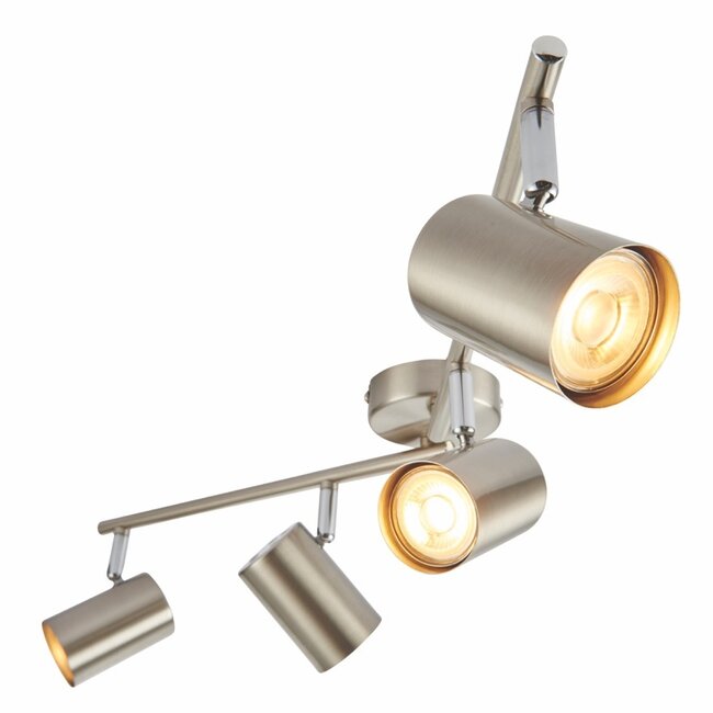 Arezzo 4lt bar - satin chrome