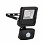 Surge 10W PIR LED Flood 4000K Black