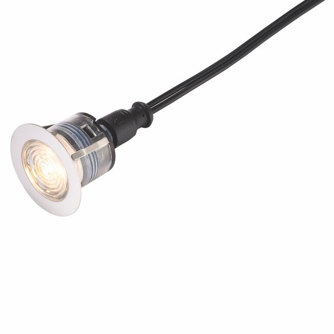 IkonPRO CCT 3000K/4000K 45mm kit IP67 0.75W cct recessed - polished stainless steel