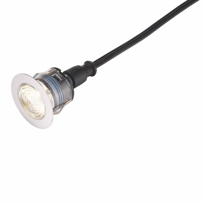 IkonPRO CCT 3000K/4000K 45mm kit IP67 0.75W cct recessed - polished stainless steel