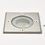 Pillar Square IP65 50W Recessed - Polished Stainless Steel