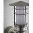 Pagoda PIR 1LT Wall IP44 9.2W & 0.05W - Brushed Stainless Steel