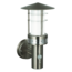 Pagoda PIR 1LT Wall IP44 9.2W & 0.05W - Brushed Stainless Steel