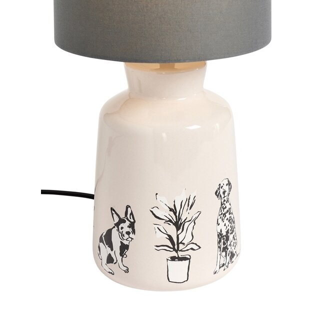 House Dogs table lamp
