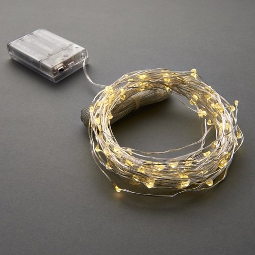 Silver Wire Line Lights 100pk WW Silver Wire Line Lights 100pk WW