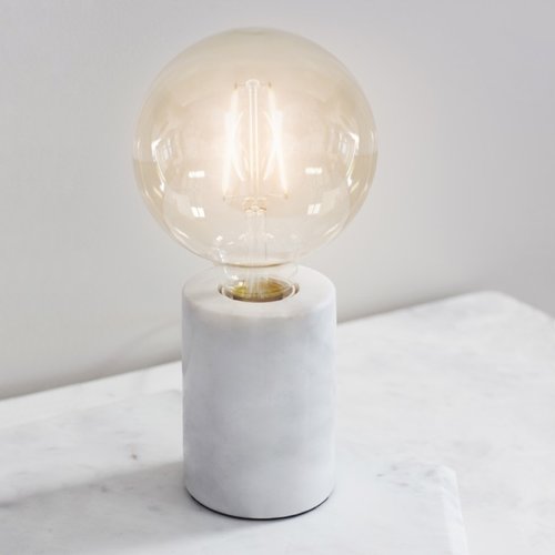Otto Table 60W - White Marble - Factory Second Otto Table 60W - White Marble - Factory Second