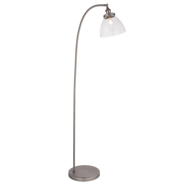Hansen Task Floor Light Brushed Silver
