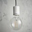 Otto Pendant 60W -  White Marble - Factory Second