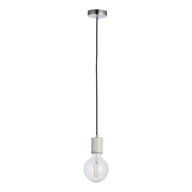 Otto Pendant 60W -  White Marble - Factory Second