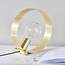 Hoop 1lt Table Brushed Gold - Factory Second