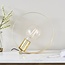 Hoop 1lt Table Brushed Gold - Factory Second