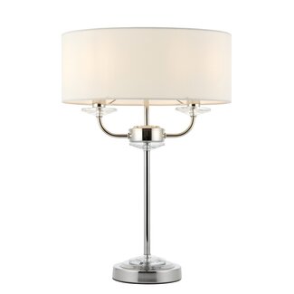 Nixon 2lt Table Satin/chrome - Factory Second