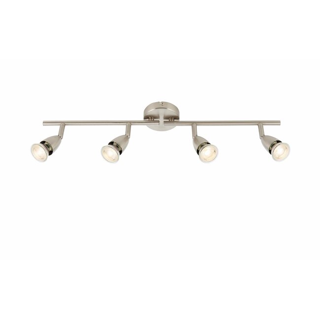 Amalfi 4LT Bar 50w Spot -Satin Nickel