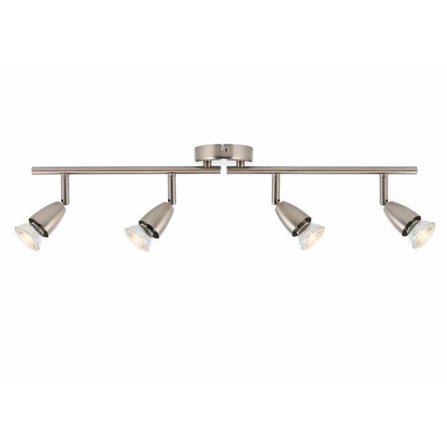 Amalfi 4LT Bar 50w Spot -Satin Nickel