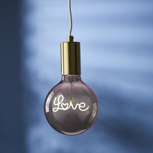 Love Down E27 LED filament 120mm dia - Factory Second Love Down E27 LED filament 120mm dia - Factory Second