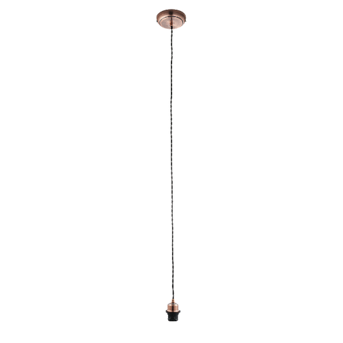 Endon Cable Set Flex 60W Pendant - Antique Copper Endon Cable Set Flex 60W Pendant - Antique Copper