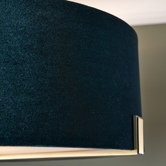 Hayfield 3lt Pendant - Ant Brass - Factory Second