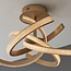 Lorenzo 4lt Semi flush - Gold