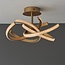 Lorenzo 4lt Semi flush - Gold