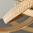 Lorenzo 4lt Semi flush - Gold