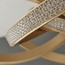 Lorenzo 4lt Semi flush - Gold