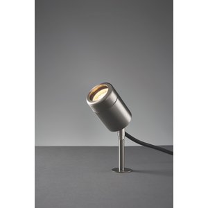 Saxby Odyssey Spike IP65 35W Floor - Brushed Stainless Steel