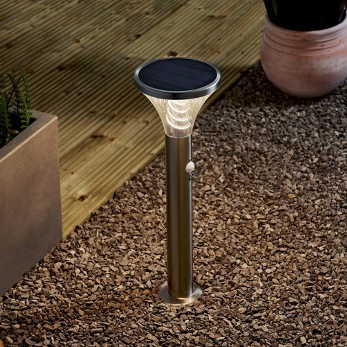 Tokyo Solar Post Brushed stainless steel Tokyo Solar Post Brushed stainless steel