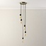 Contemporary cable set 5lt Pendant