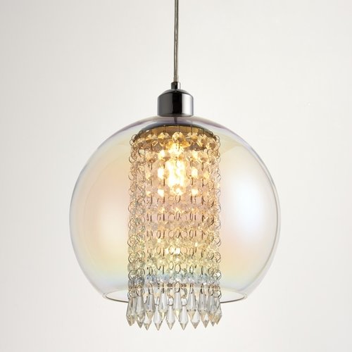 Poole Lighting Kiko Iridescent Droplet Easy Fit Pendant Poole Lighting Kiko Iridescent Droplet Easy Fit Pendant