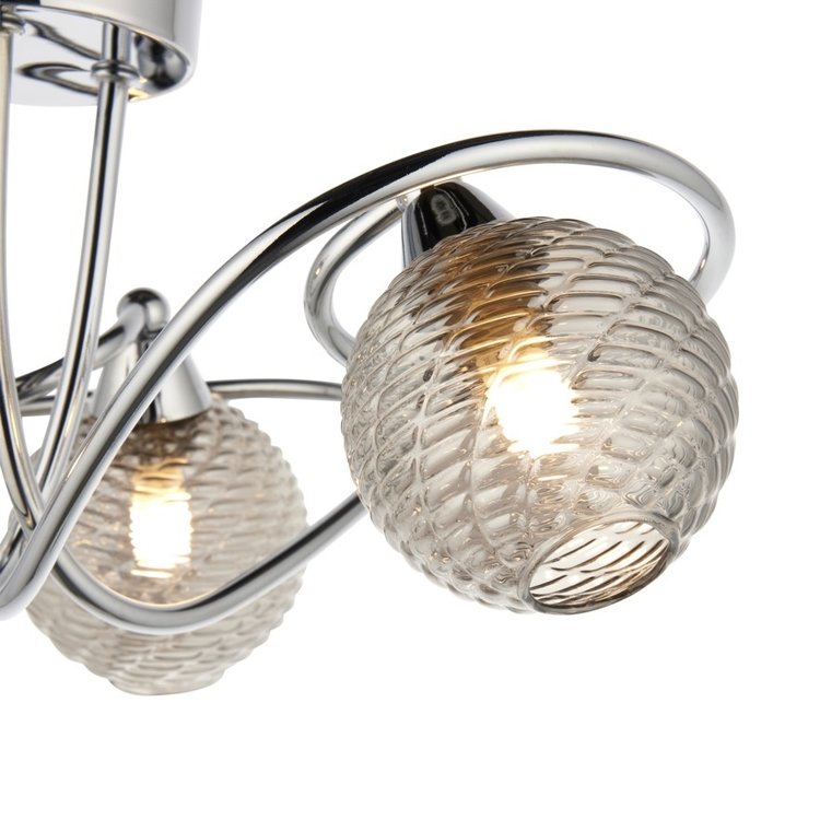 Twirl 3 Lamp Ceiling Light