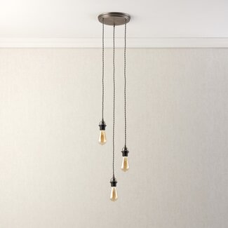 Contemporary cable set 3lt Pendant