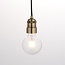 Industrial cable set 1lt Pendant Antique Brass