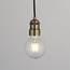 Industrial cable set 1lt Pendant Antique Brass