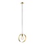 Hoop 1lt Pendant Brushed Gold - Factory Second