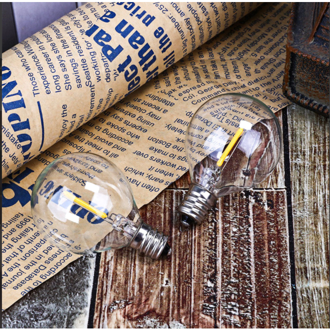 Ener-J Solar Powered LED Festoon String Light Kit 7.6M 25 Lamps