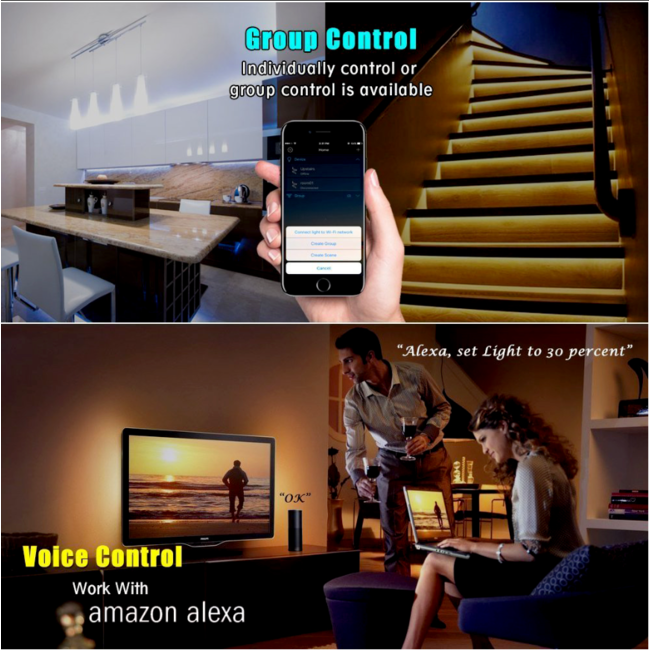 Ener-J WIFI RGB+IR LED Tape Smart Controller with Remote