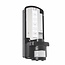Motion LED PIR 1lt wall IP44 6W daylight white - frosted pc