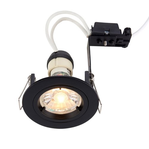 Cast Fixed 50W Recessed - Matt Black Cast Fixed 50W Recessed - Matt Black