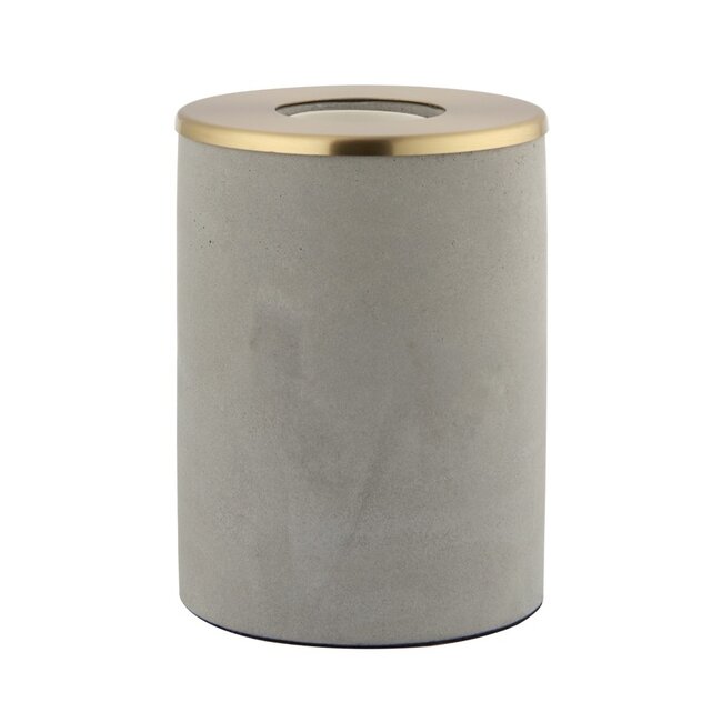 Lara grey concrete table lamp