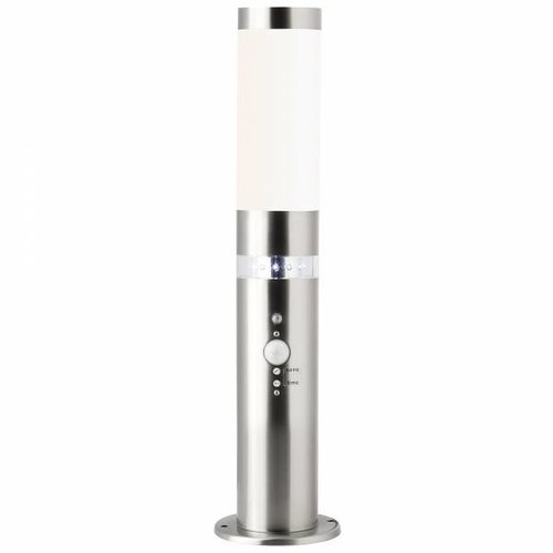 Brilliant Bole outdoor pillar light motion detector stainless steel Brilliant Bole outdoor pillar light motion detector stainless steel