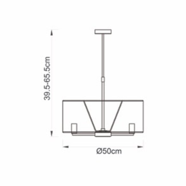 Daley 3lt pendant - A.bronze - Factory Second