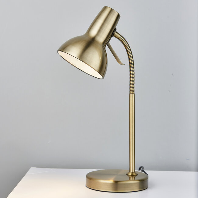 Amalfi Task table USB - A Brass - Factory Second