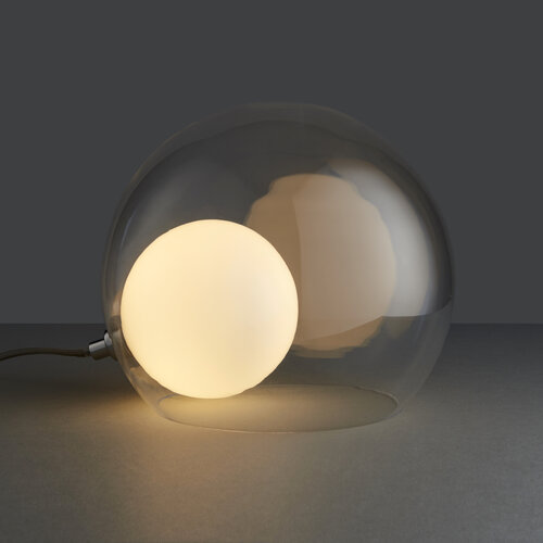Full Moon Table Lamp Clear Glass Full Moon Table Lamp Clear Glass