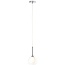 Brilliant Hadan Pendant 1lt Chrome/White