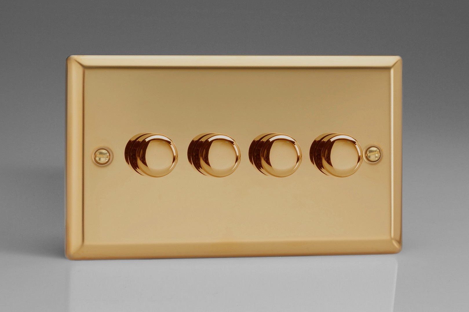 Varilight VPro Classic Victorian Brass Brass Knobs The Factory Shop